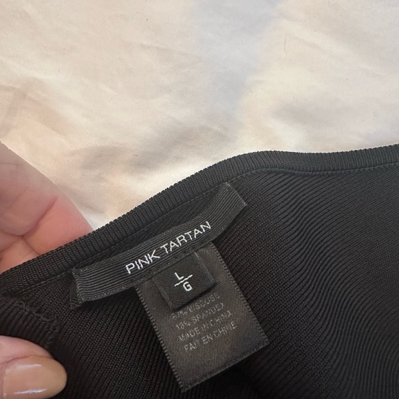 Sexy Pink Tartan brand LBD NWOT - Size Large - Picture 2 of 7